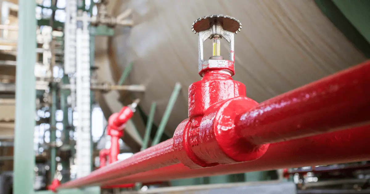 /Extinction automatique à eau